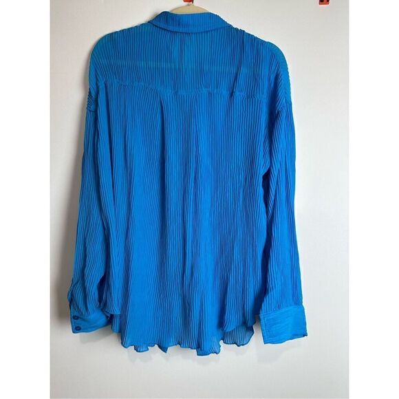 Blue Plisse Short set - Picture 4 of 9